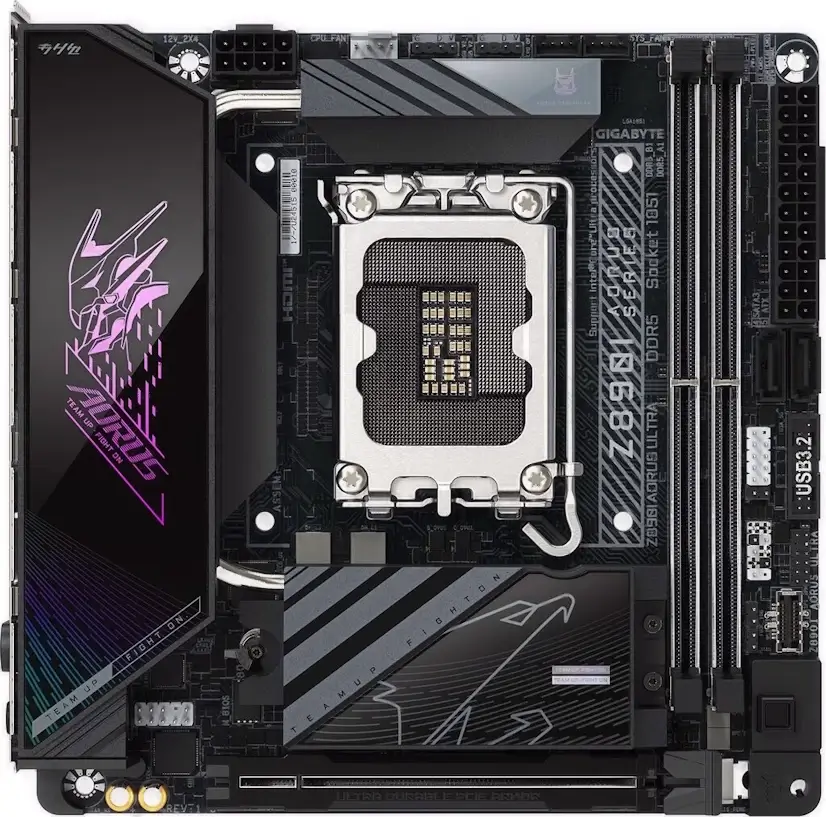 Montaje Placa Base Gigabyte Z890I AORUS ULTRA Gaming PC Ajalvir